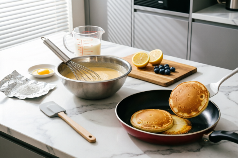 How to Make Fluffy Pancakes in Under 10 Minutes