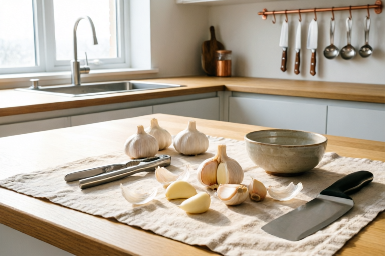 How to Easily Peel Garlic Without Mess