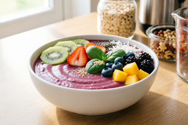 How to Make a Quick & Nutritious Smoothie Bowl