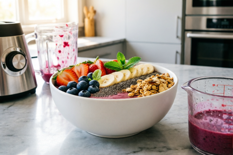 How to Make a Quick and Nutritious Smoothie Bowl