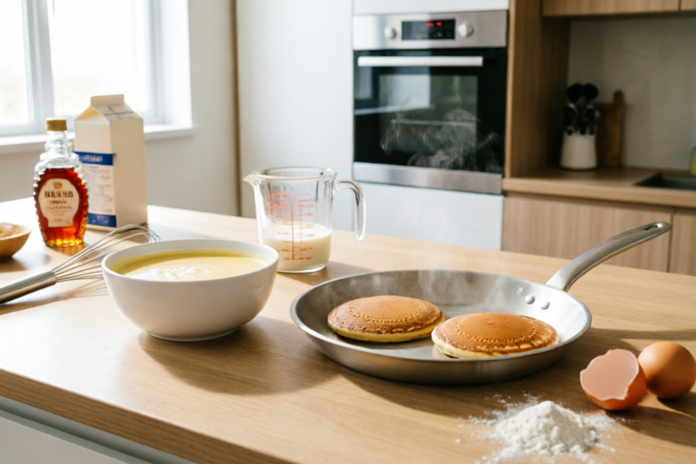 How to Make Fluffy Pancakes in Just 5 Minutes