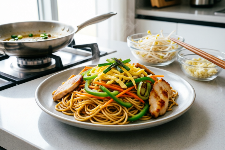 How to Make Quick & Easy Stir-Fried Noodles in 15 Minutes