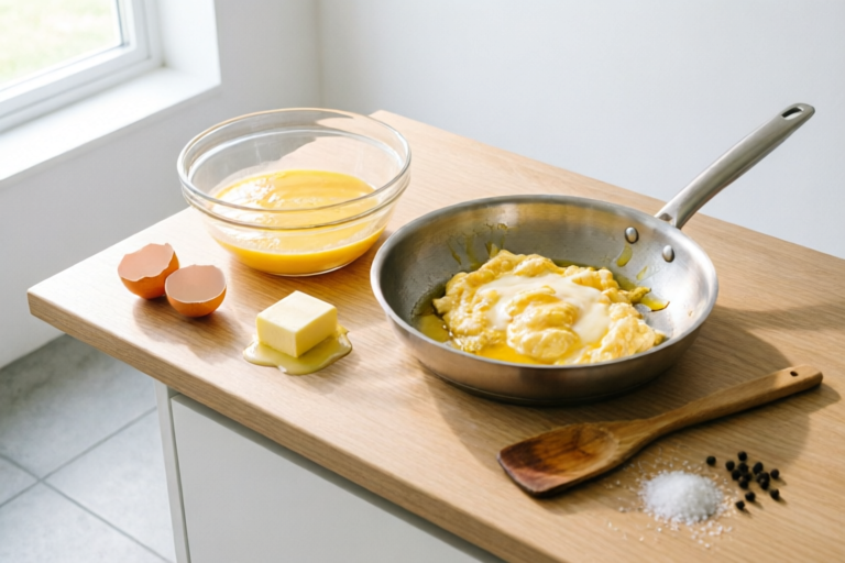 How to Make Perfect Scrambled Eggs in Minutes