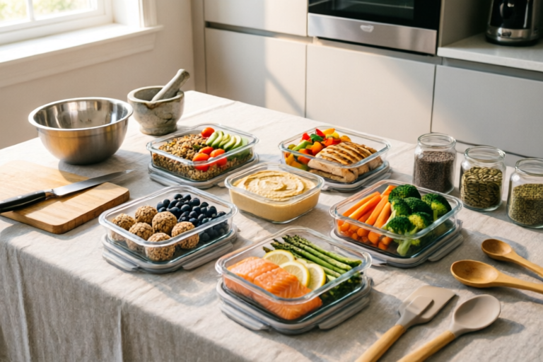 How to Meal Prep Healthy Lunches for the Entire Work Week