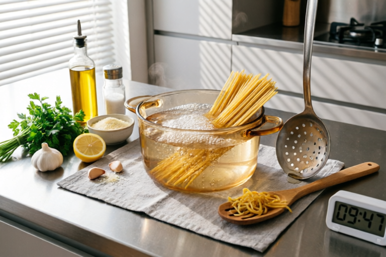 How To Cook Perfect Pasta In Less Than Ten Minutes