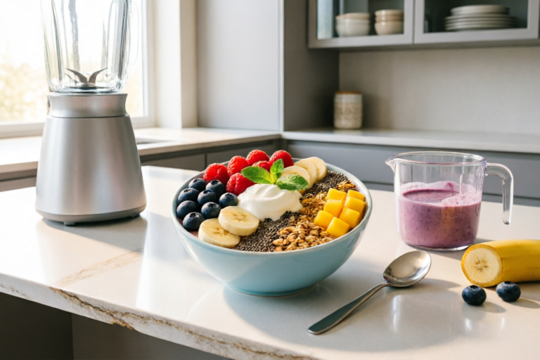 How to Make Nutritious Smoothie Bowls in Under Ten Minutes