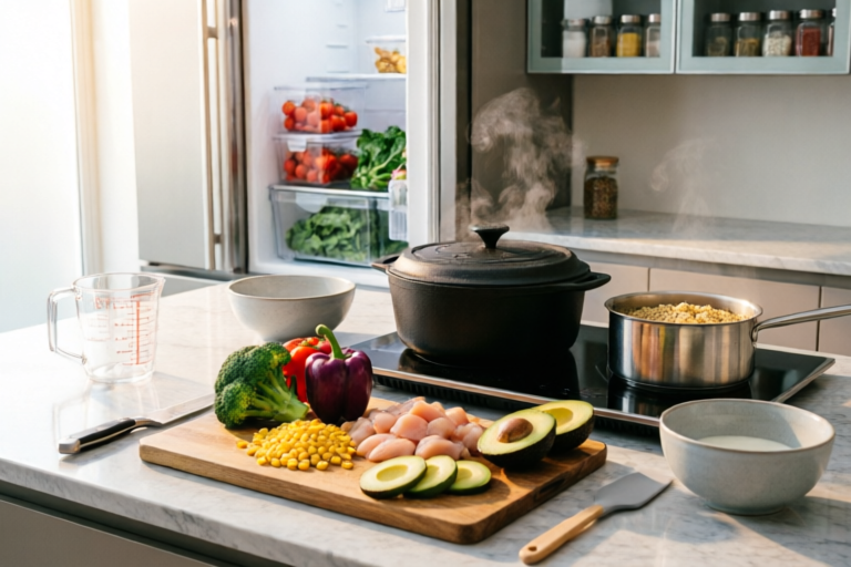 How to Make Healthy Meal Prep Bowls in Under Twenty Minutes