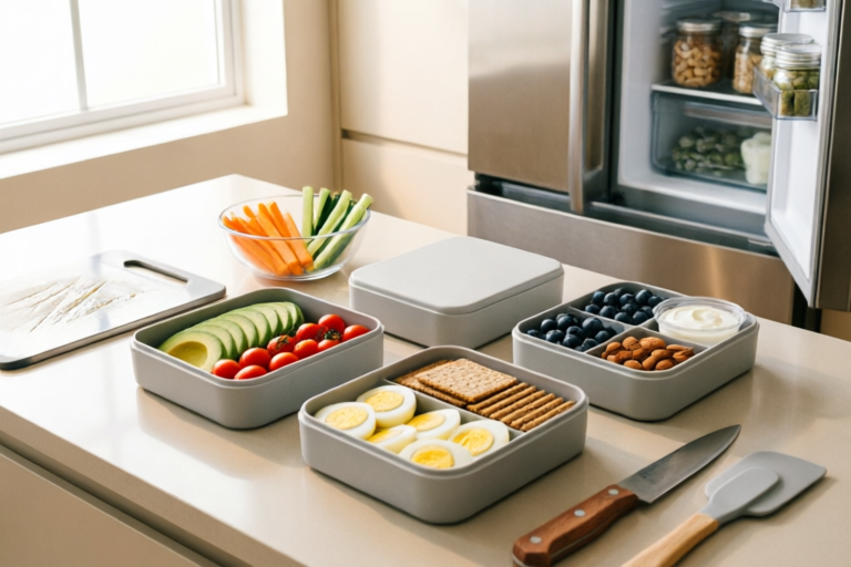 How to Pack Healthy Snack Boxes For Work Days Quickly