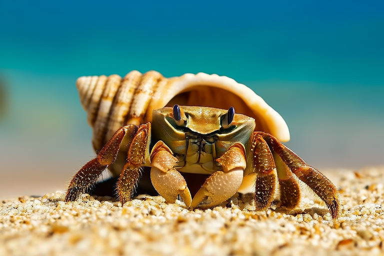 From Sand to Sea: Journey with the Pea Crab