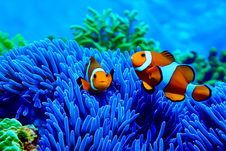 Clownfish Companions: Pairing Up With Sea Anemones