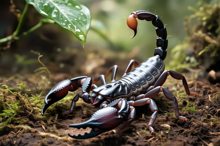 How to Safely Keep and Care for Your Own Heterometrus Spinifer Scorpion Pet