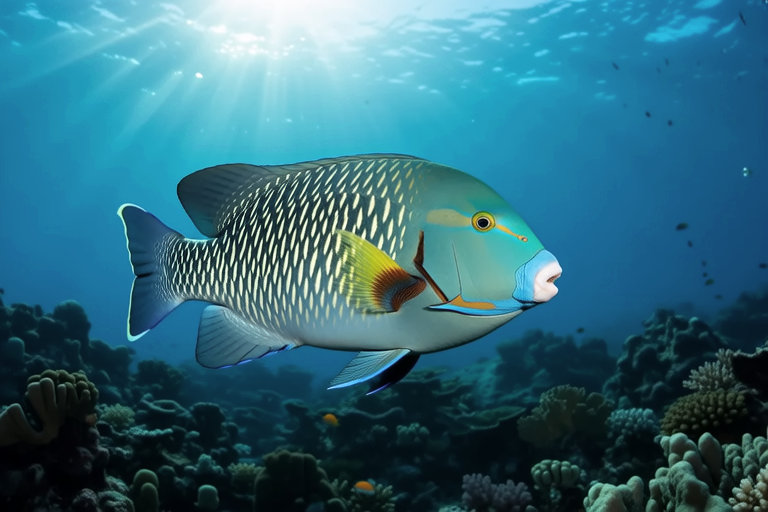 Unveiling the Secrets Behind the Brightest Fish in the Sea – Parrot Fish