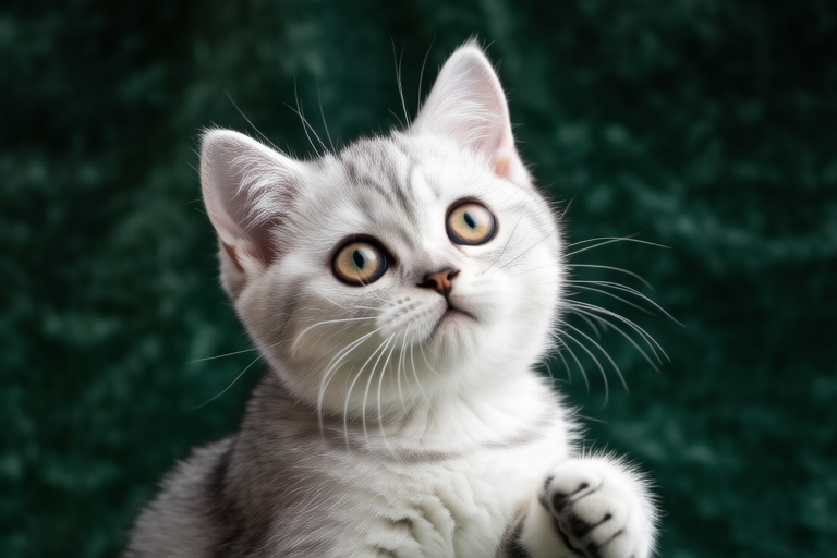A Closer Look at the Mysterious Charm of Silver British Shorthair Kittens