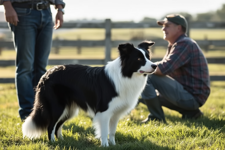 From Farm to Family: Adapting Life with a Loyal Border Collie Companion