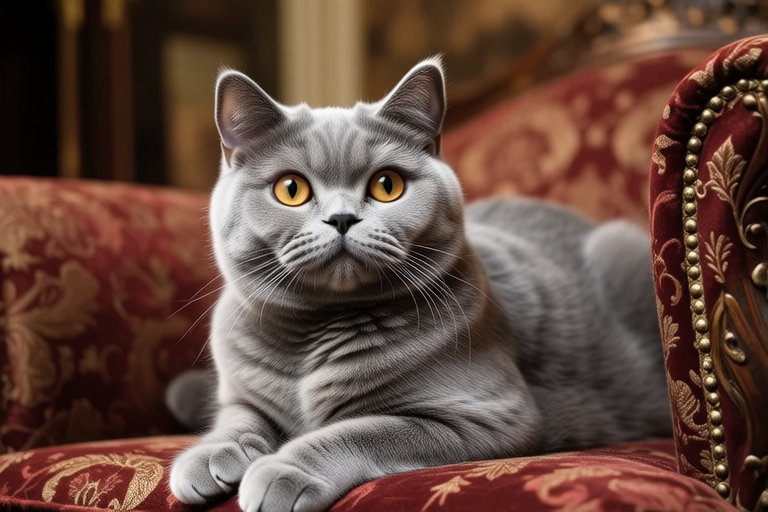 From Royalty to Companion: Discovering the Grace of Silver British Shorthairs