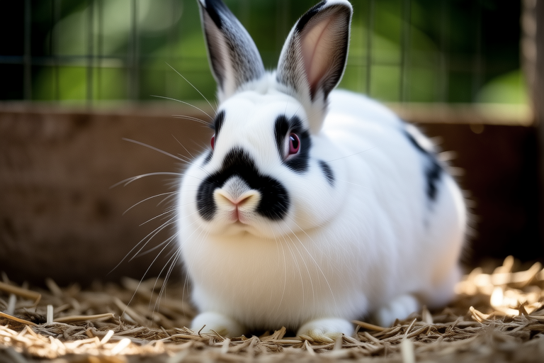 Meet the Enchanting Hotot Rabbit: A Rare Beauty in the World of Pets